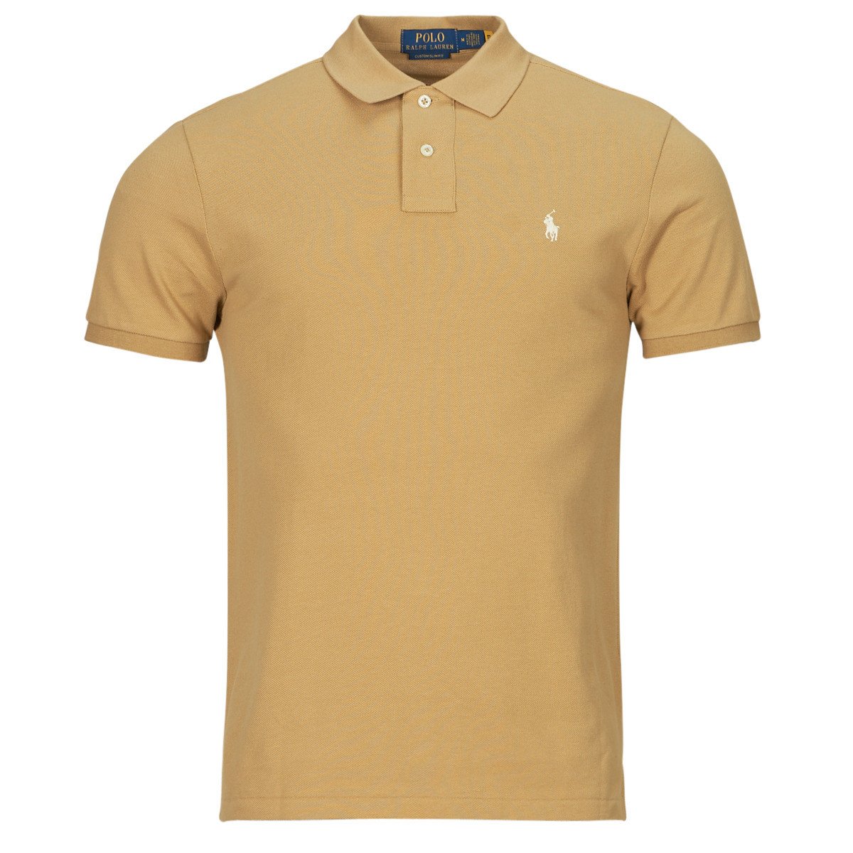 Polo Ralph Lauren  POLO COUPE DROITE EN COTON BASIC MESH  Béžová