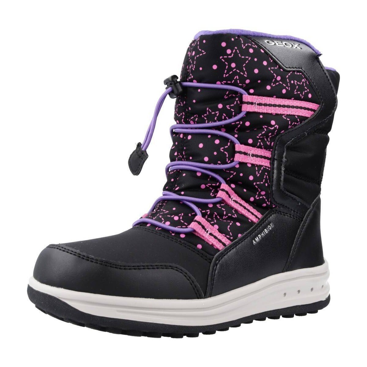 Geox  J ROBY GIRL B ABX  Černá