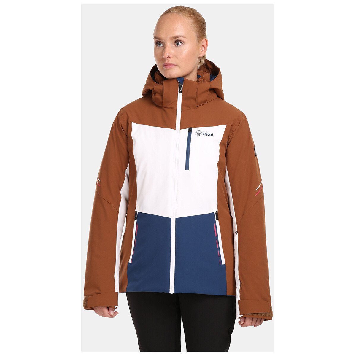 Kilpi  Dámská lyžařská bunda  VALERA-W  Hnědá
