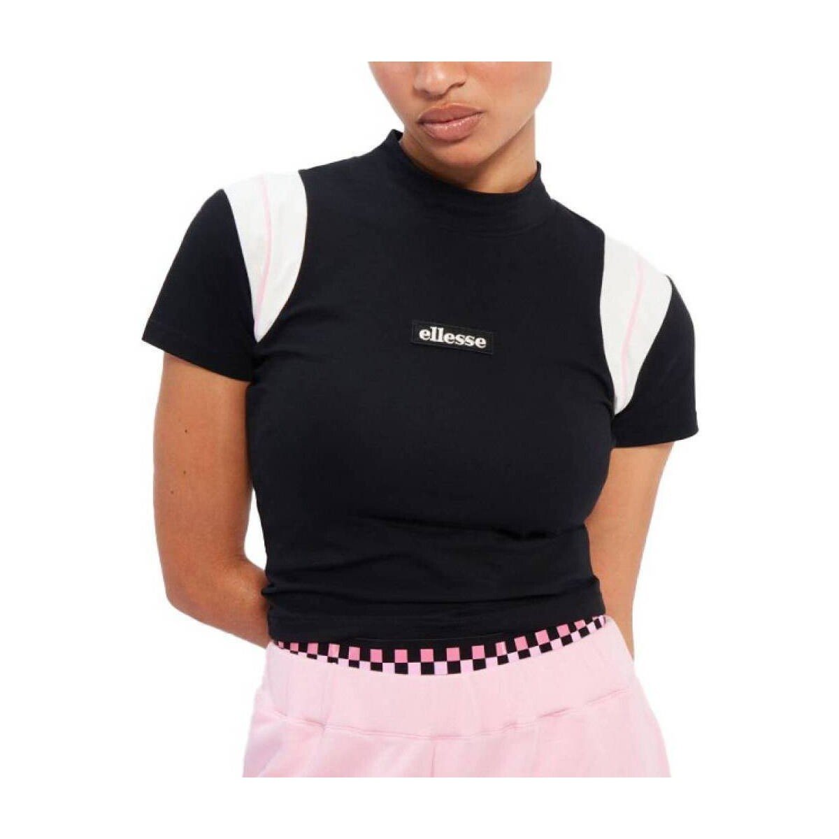 Ellesse  MART CROP T-SHIRT  Černá