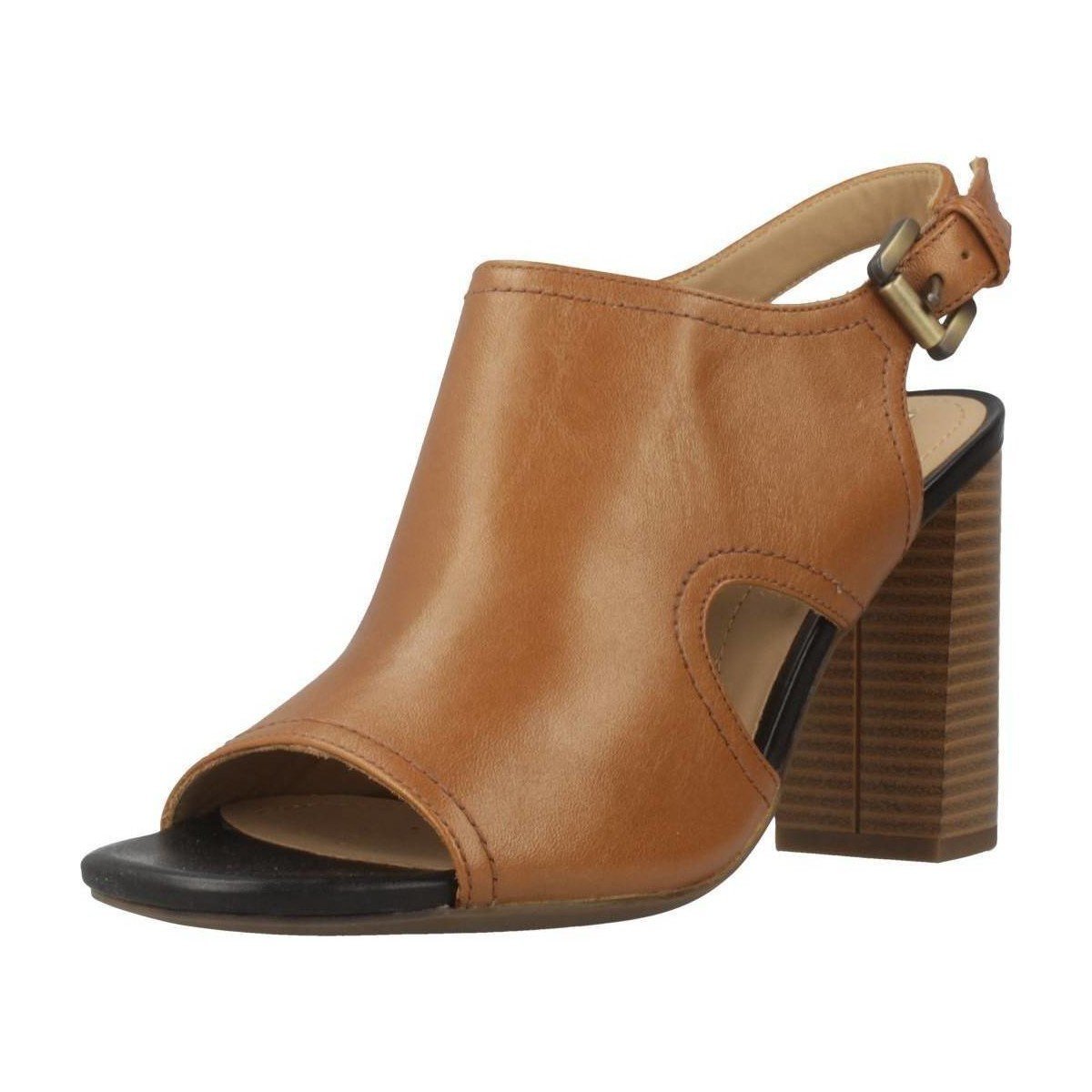 Geox  D AUDALIES HIGH SAND  Hnědá