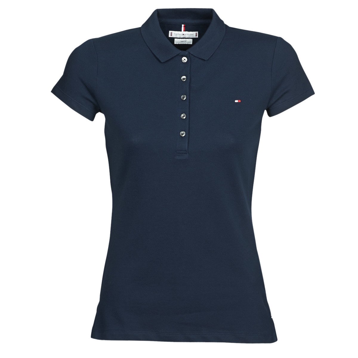 Tommy Hilfiger  HERITAGE SS SLIM POLO  Modrá
