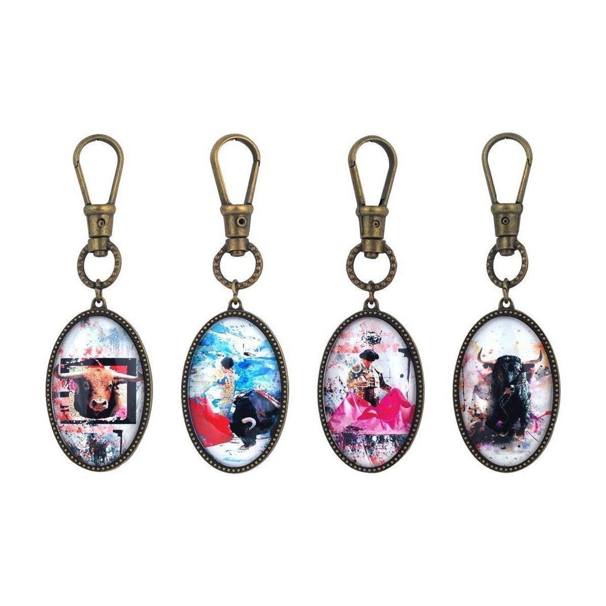 Signes Grimalt  Toros Keychain Sigris Set 4U  ruznobarevne