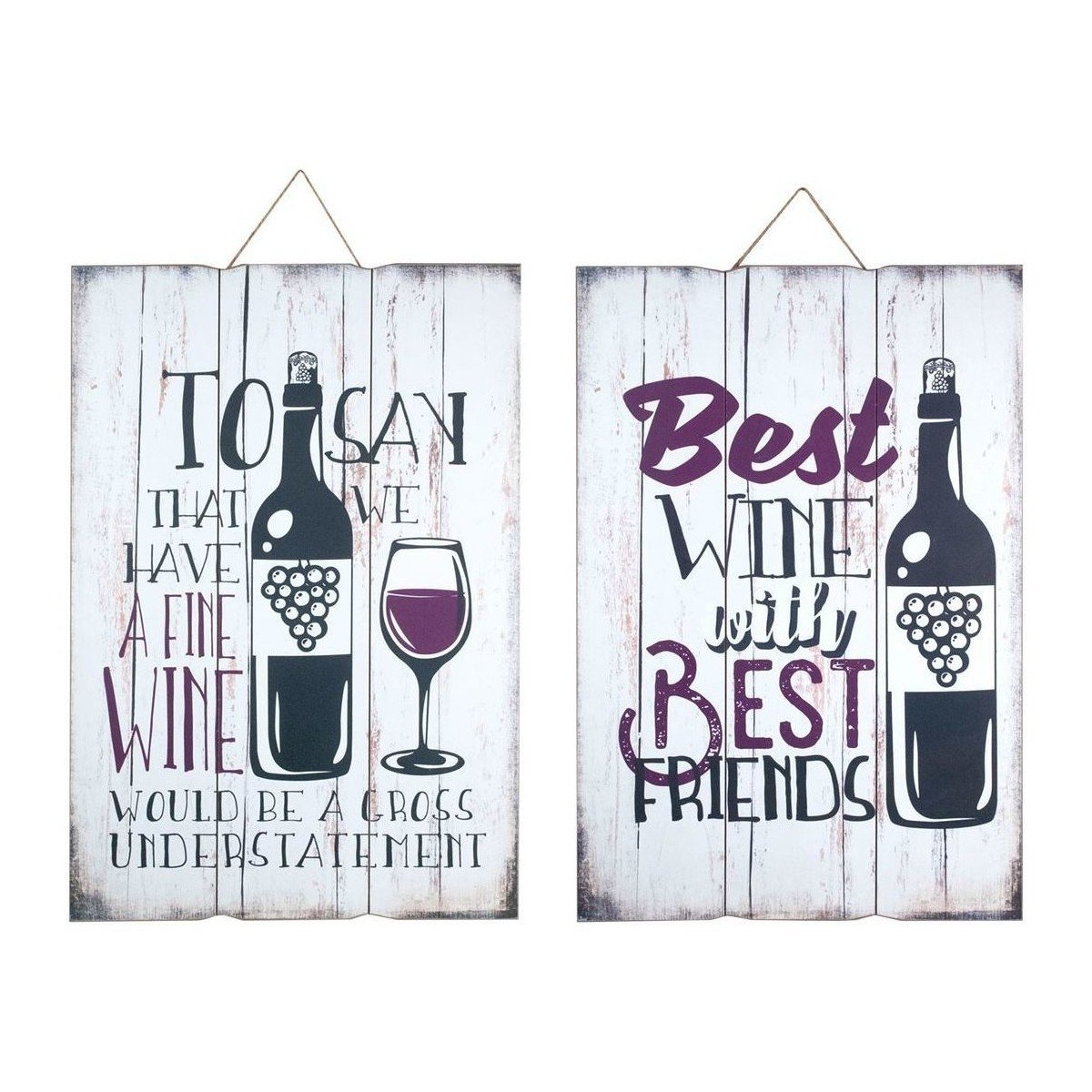 Signes Grimalt  Nástěnná Deska Přišla 2 Dif.  ruznobarevne