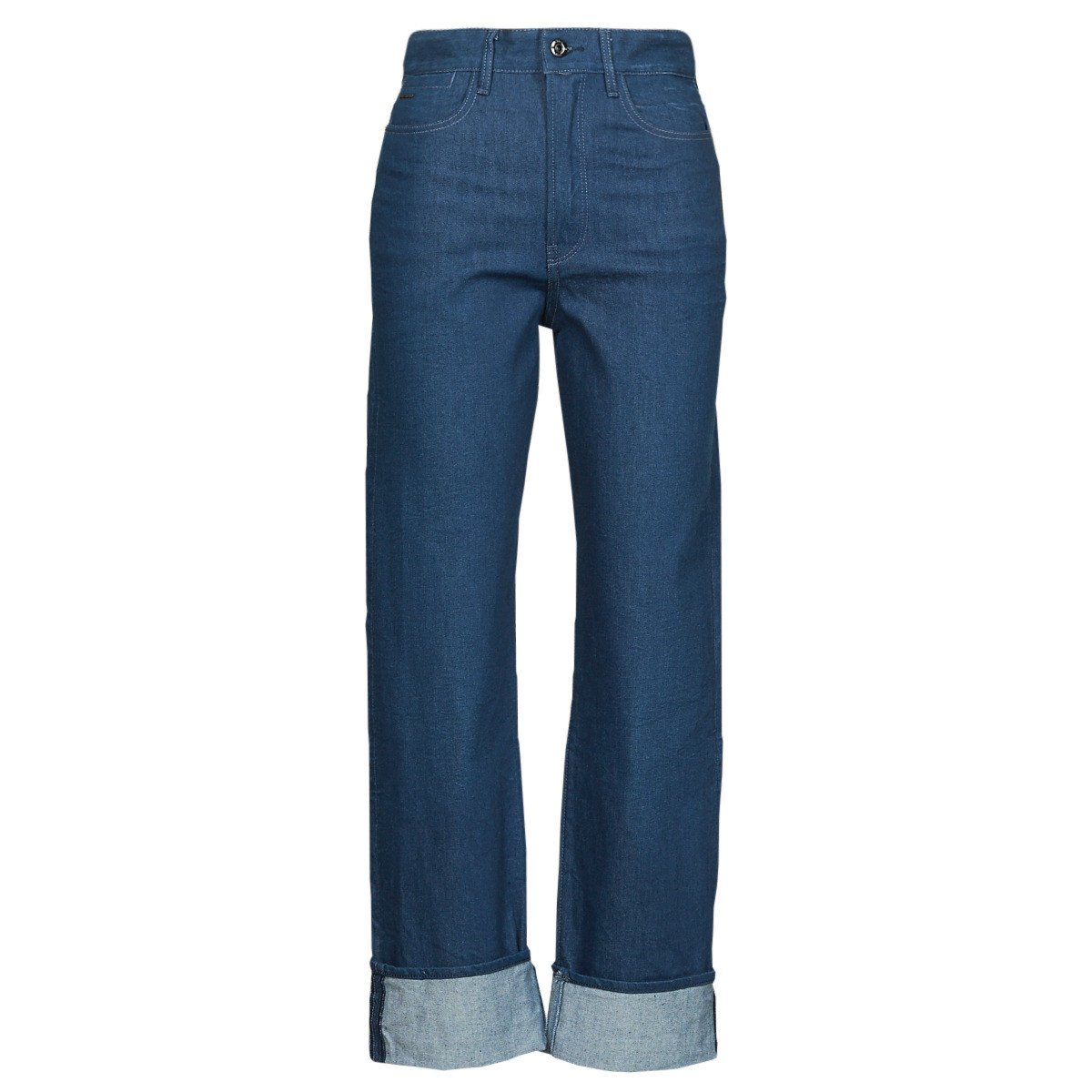 G-Star Raw  TEDIE ULTRA HIGH STRAIGHT  Modrá