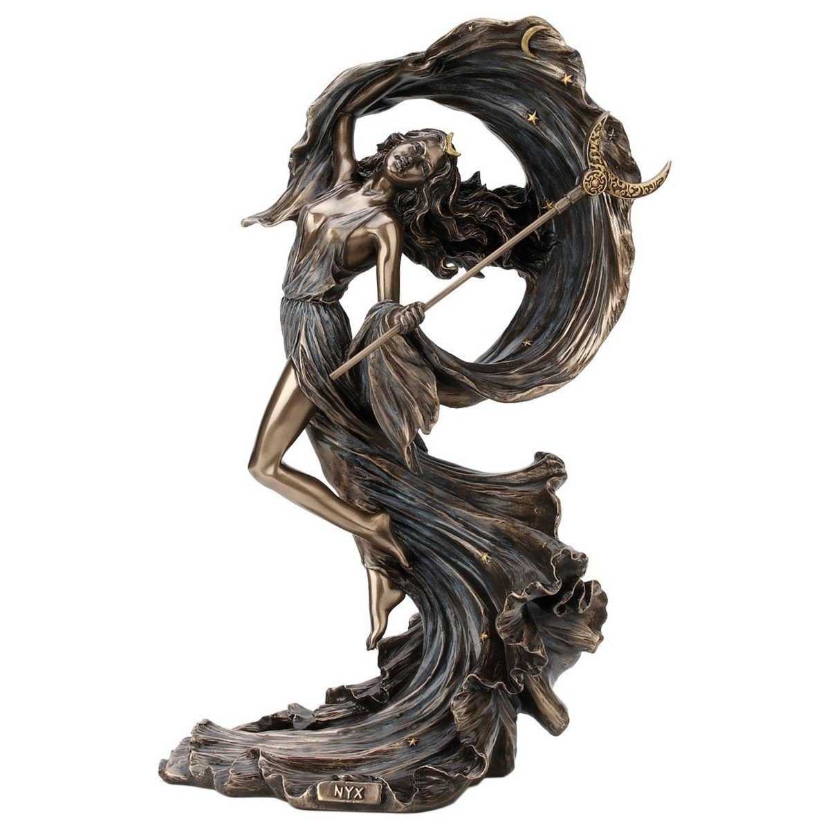 Signes Grimalt  Řecká Bohyně Postava Nyx  Šedá