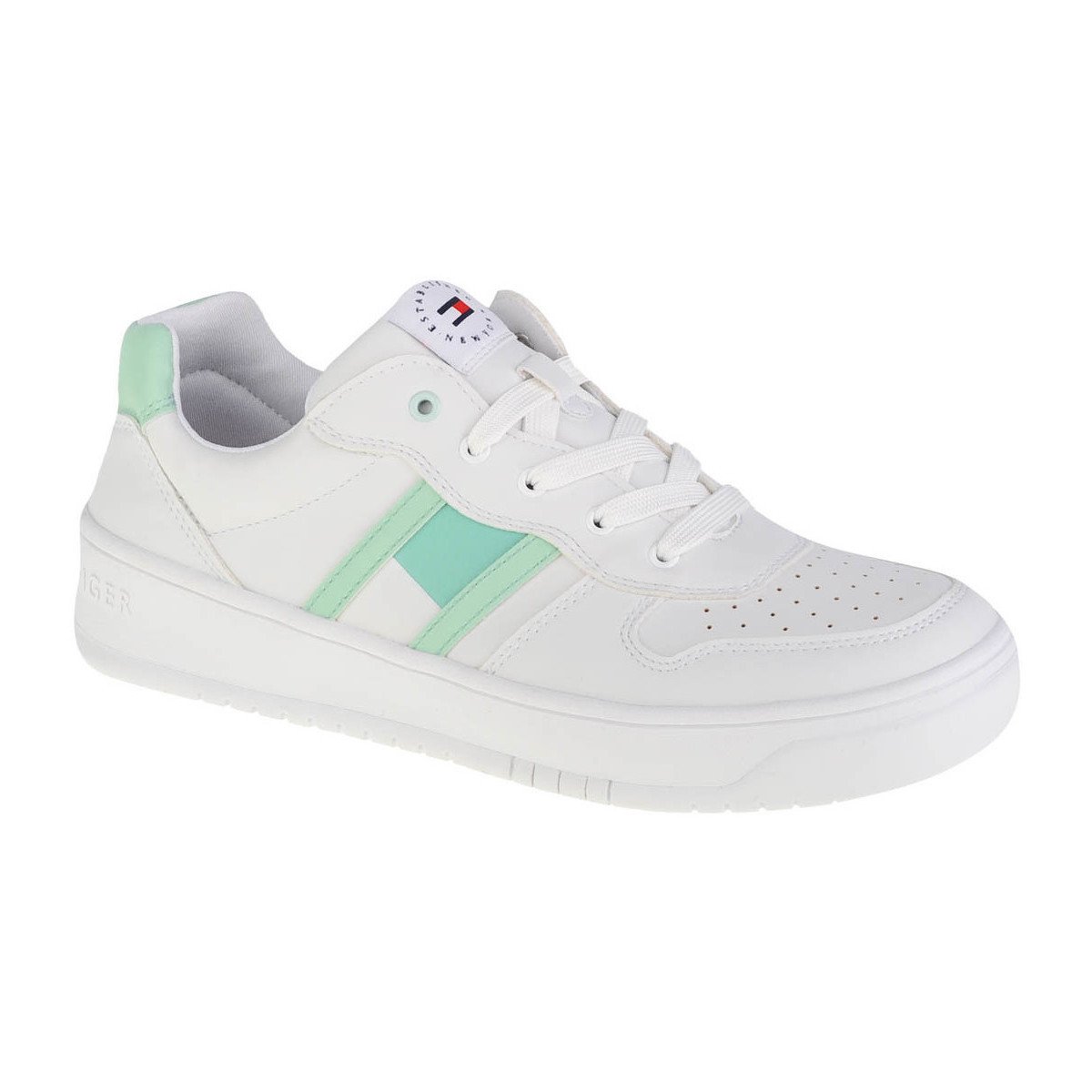 Tommy Hilfiger  Low Cut Lace-Up Sneaker  Bílá