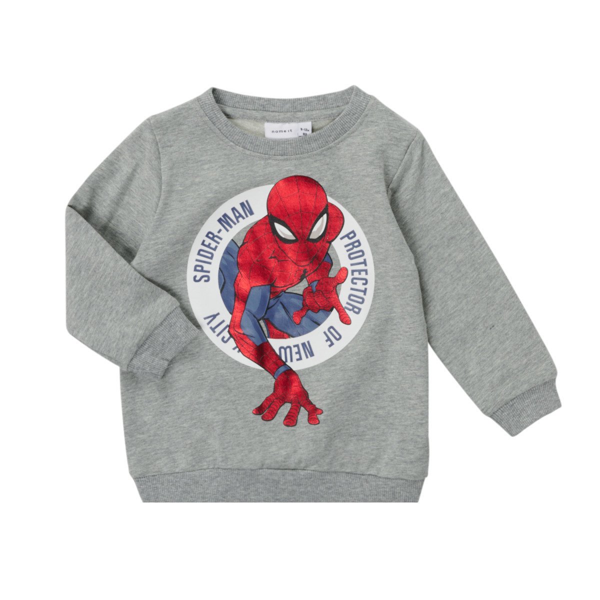 Name it  NMMJANICH SPIDERMAN SWEAT  Šedá