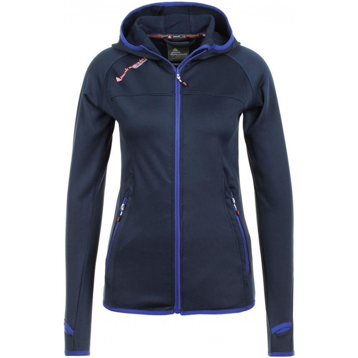 Peak Mountain  Blouson polarshell femme ACAMPUS  Tmavě modrá