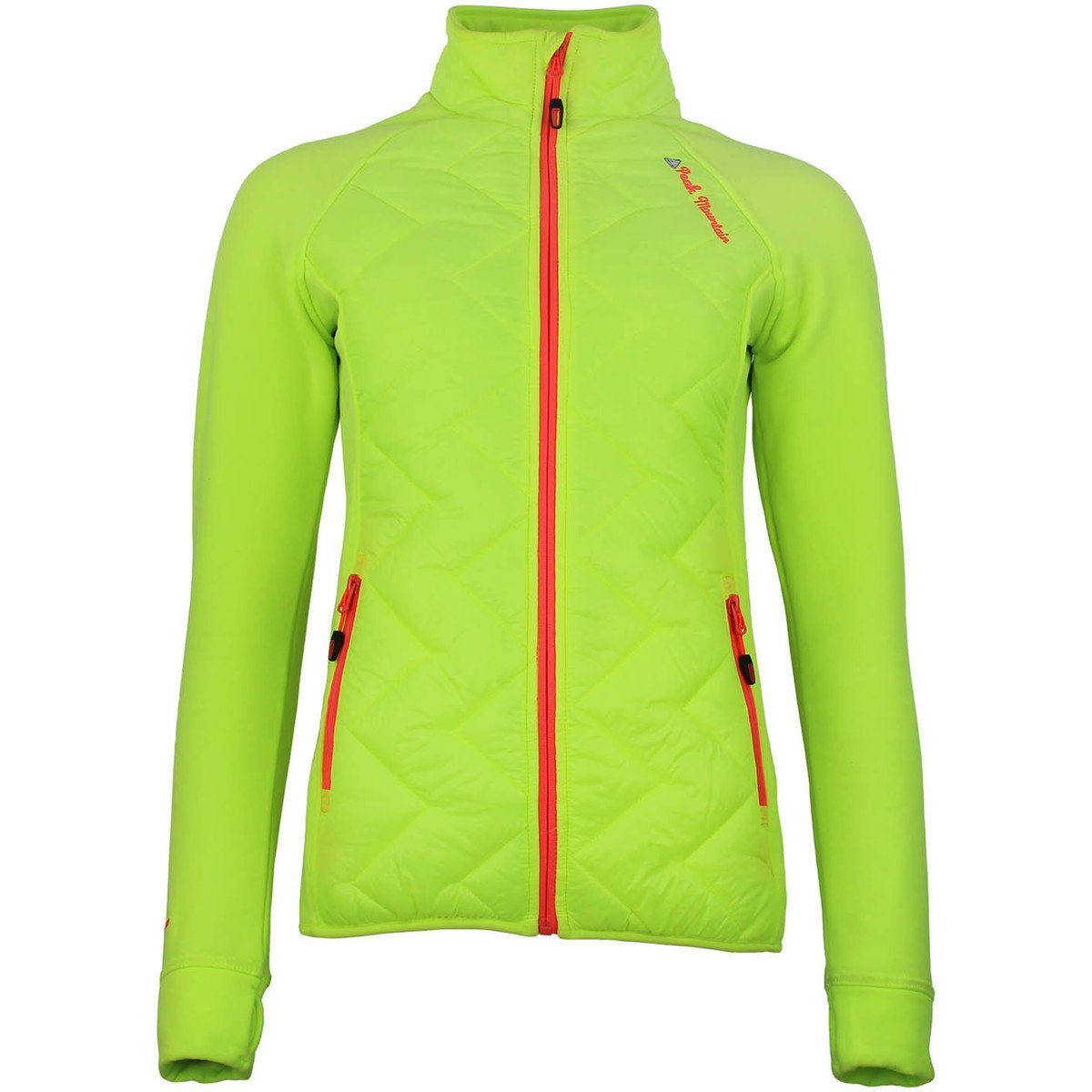 Peak Mountain  Blouson polarshell bimatière femme ACER  Žlutá