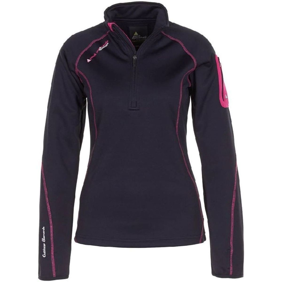 Peak Mountain  Sweat polarshell femme ACERUN  Tmavě modrá