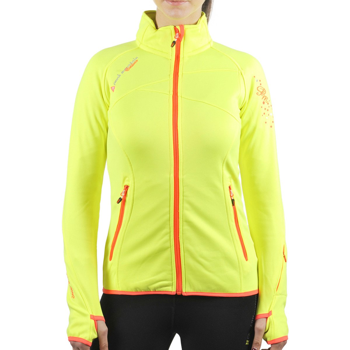 Peak Mountain  Blouson polarshell femme ACLIMATE  Žlutá