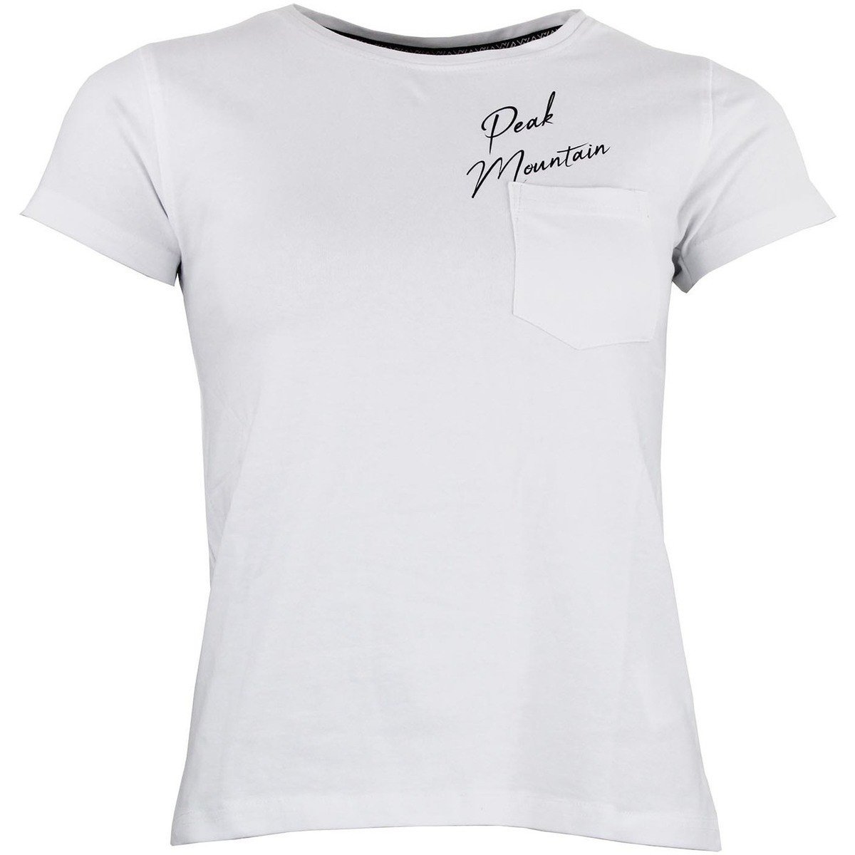 Peak Mountain  T-shirt manches courtes femme AJOJO  Bílá