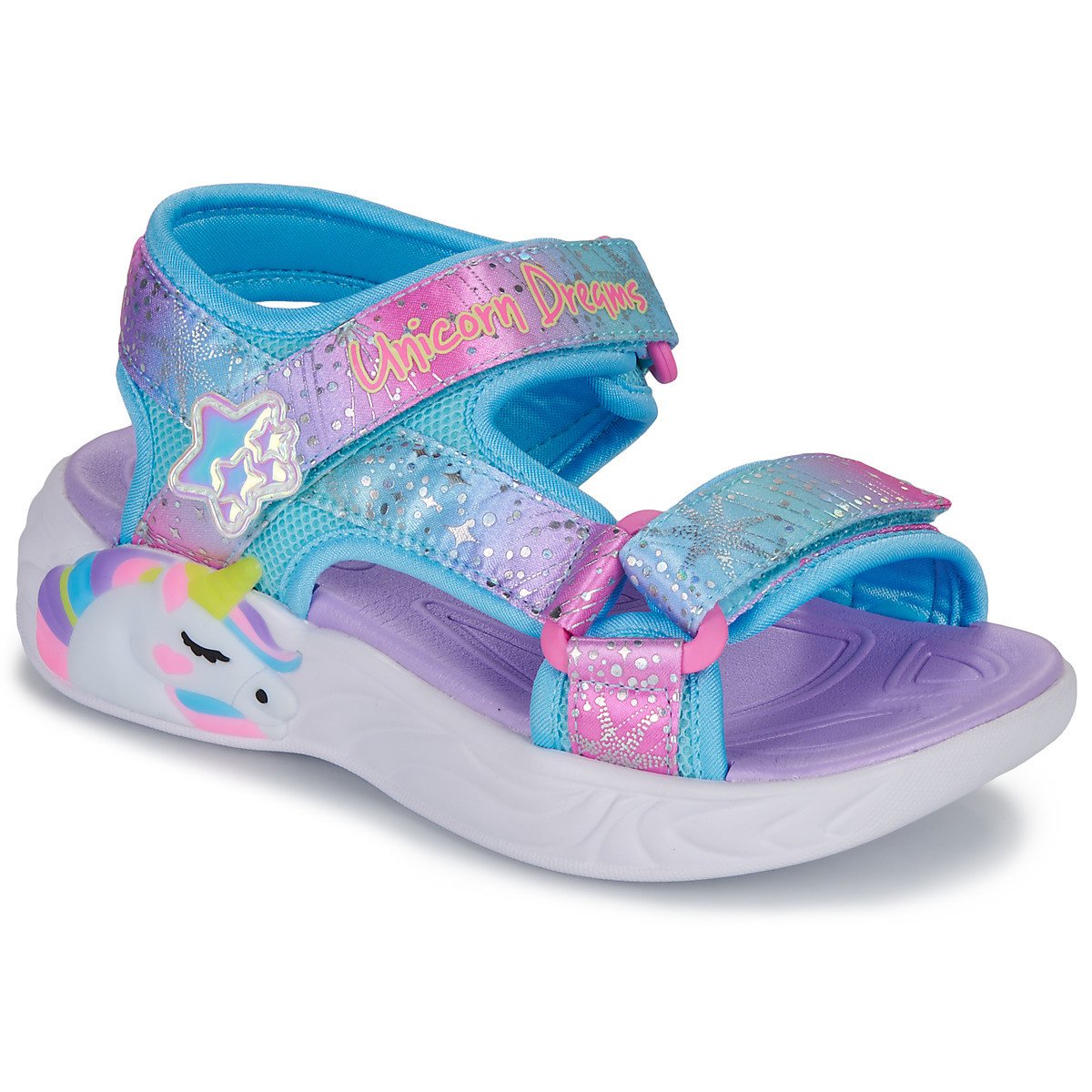 Skechers  UNICORN DREAMS SANDAL  Modrá