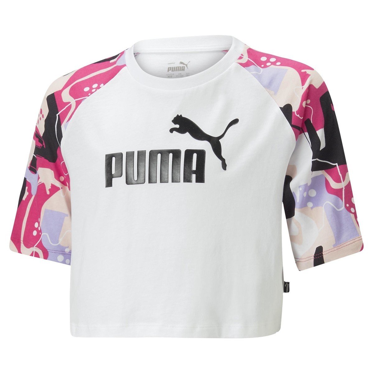 Puma  G ESS+ ART RAGLAN TEE  Bílá