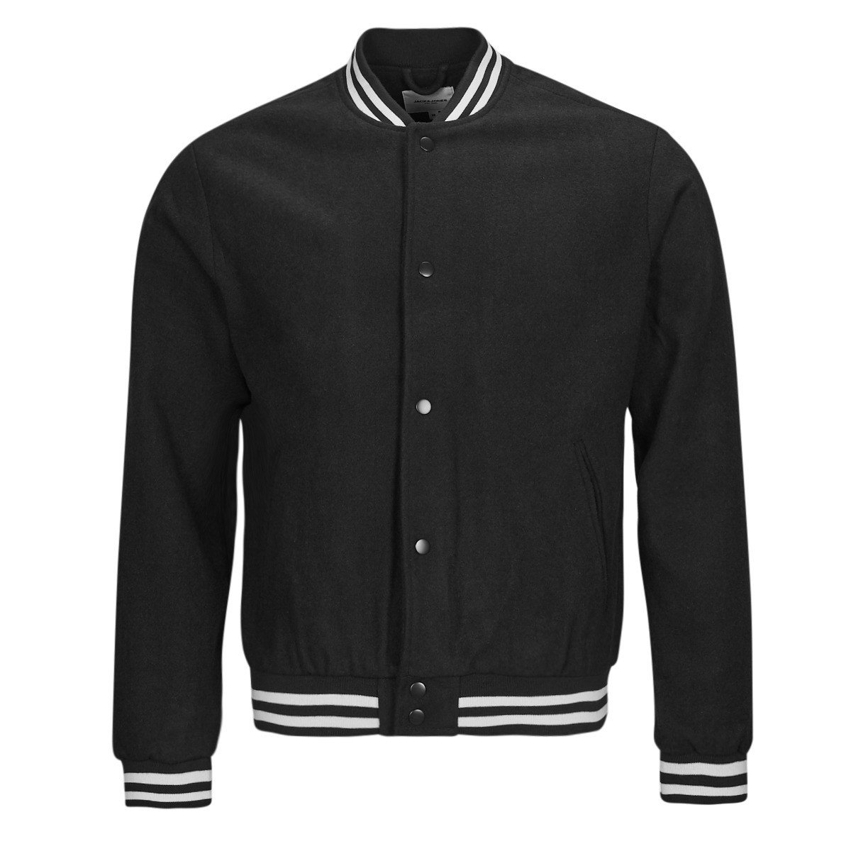 Jack & Jones  JJZAC WOOL BOMBER  Černá