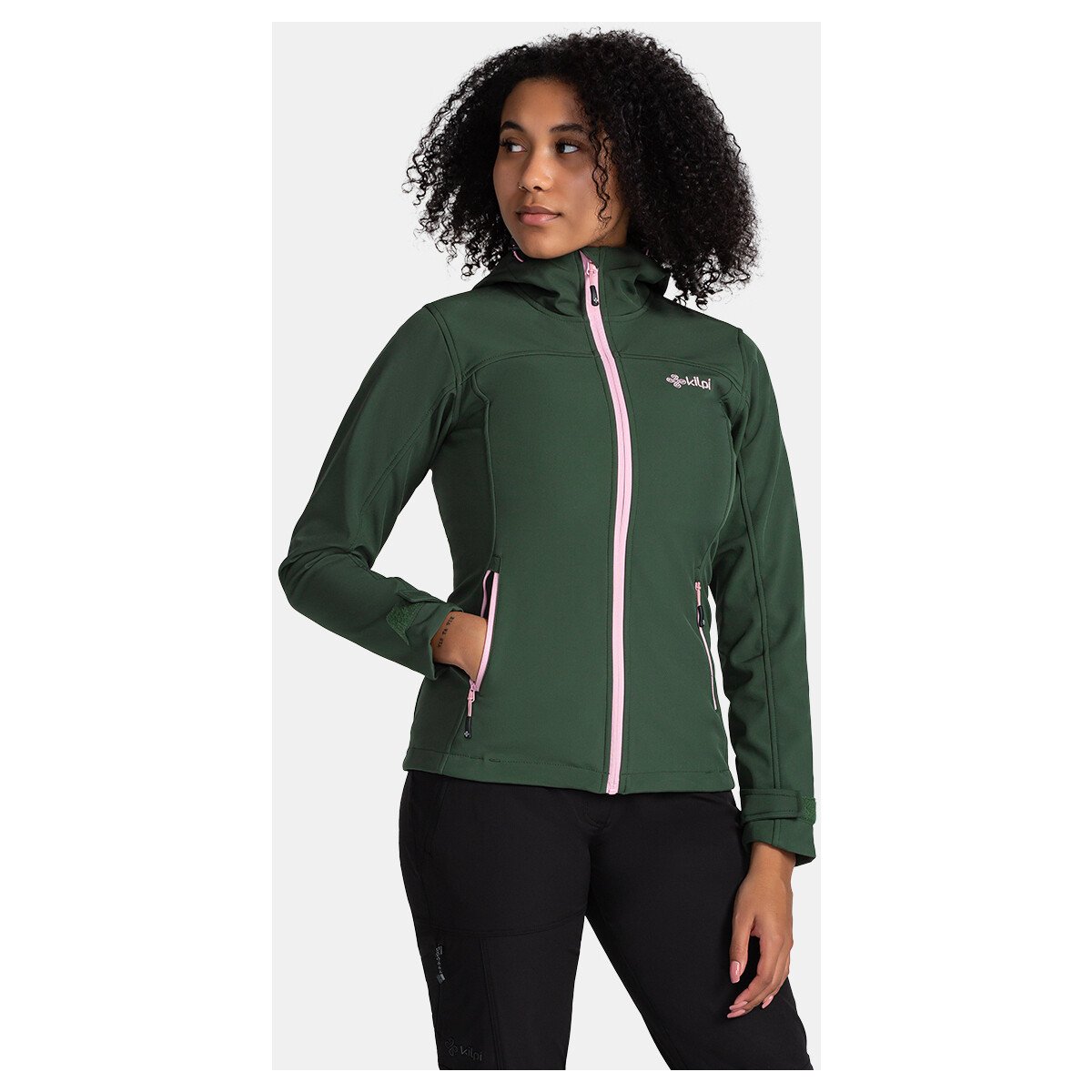 Kilpi  Dámská softshellová bunda  RAVIA-W  Zelená