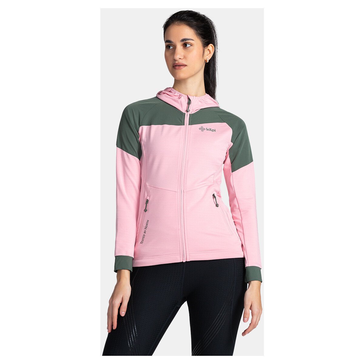 Kilpi  Dámská technická mikina  MEMPHIS-W  Růžová