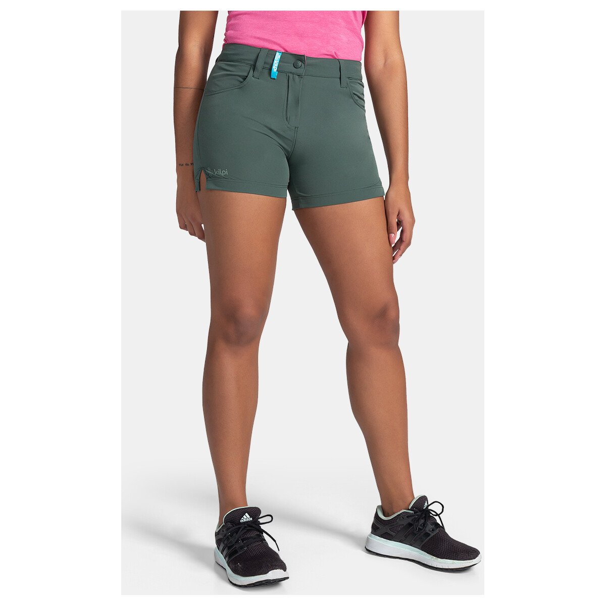 Kilpi  Dámské outdoorové kraťasy  BREE-W  Zelená