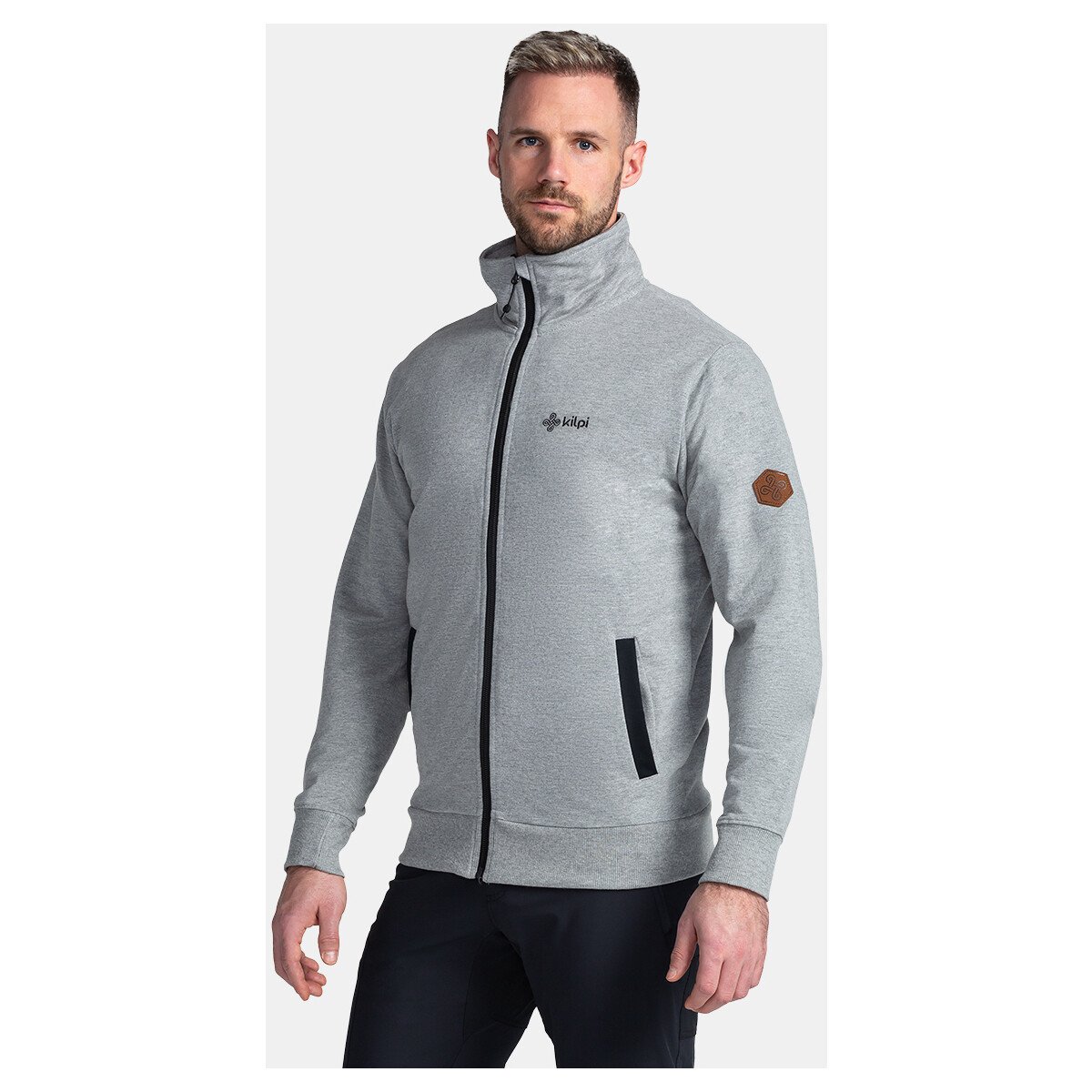Kilpi  Pánská mikina  BOBBY-M  Šedá