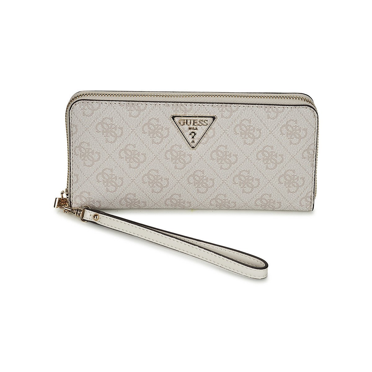 Guess  LAUREL LARGE ZIP  Béžová