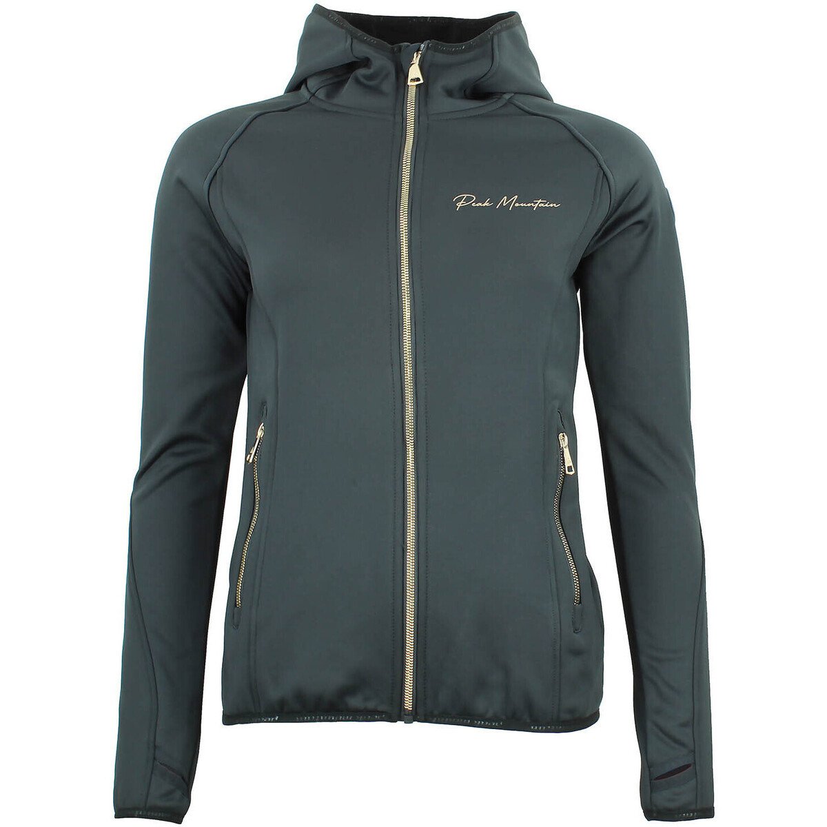 Peak Mountain  Blouson polarshell femme ACAMPO  Černá
