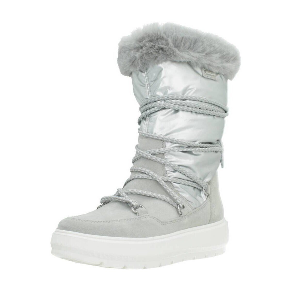 Geox  D KAULA B ABX  Stříbrná