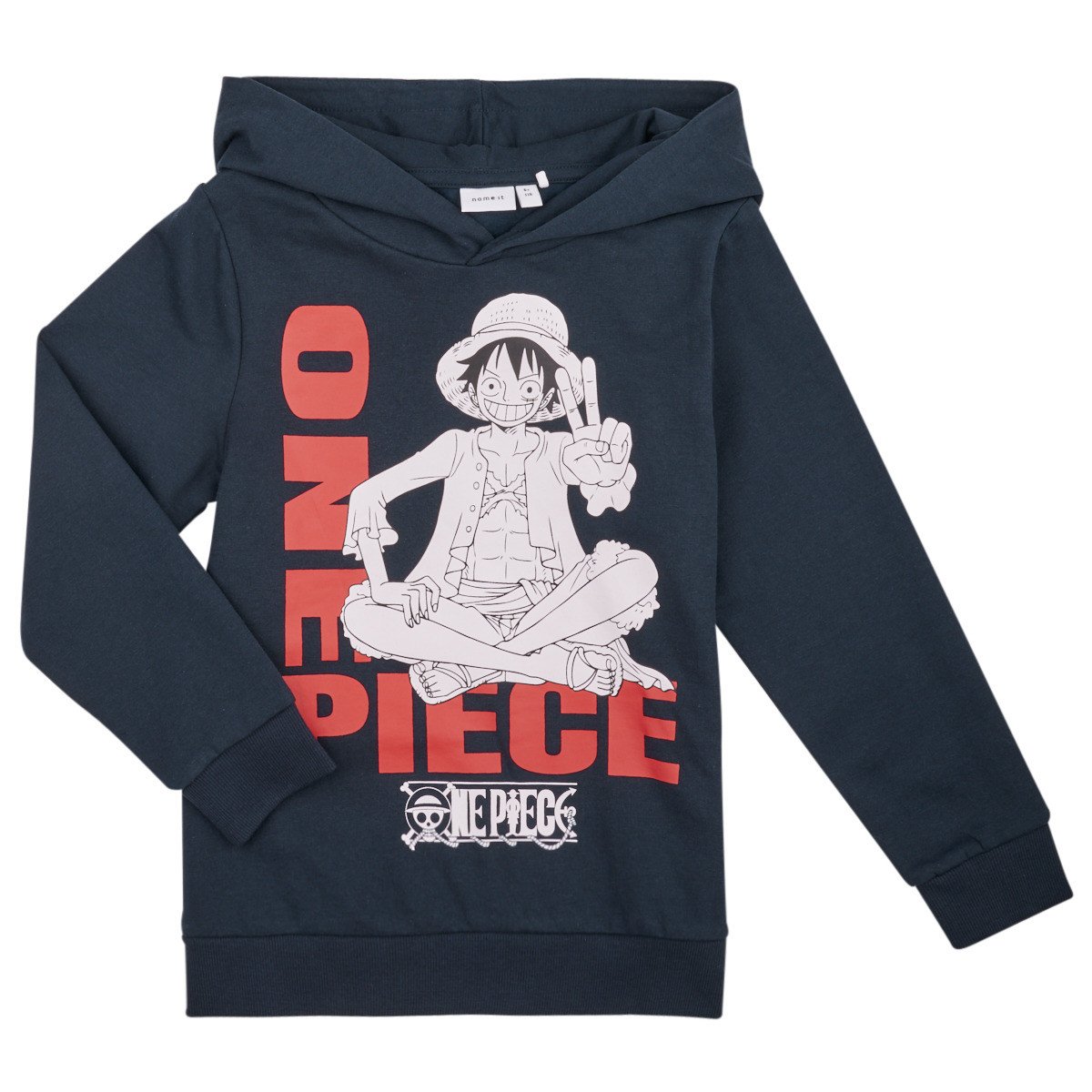 Name it  NKMNALLE ONEPIECE SWEAT WH BRU  VDE  Tmavě modrá