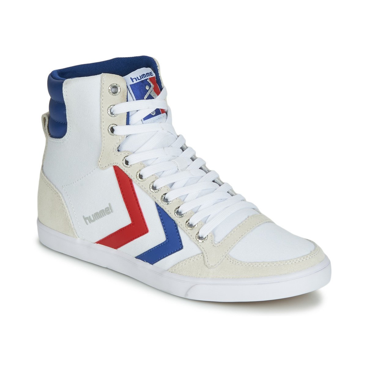 hummel  TEN STAR HIGH CANVAS  Bílá