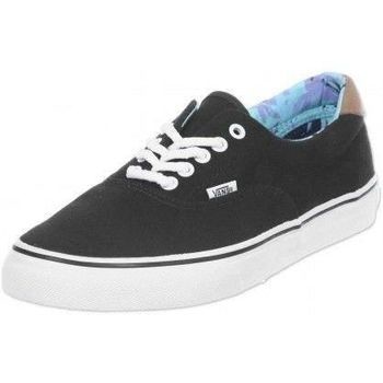 Vans  BASKET  ERA 59 BLACK / BEACH GLASS, CHAUSSURES  Černá