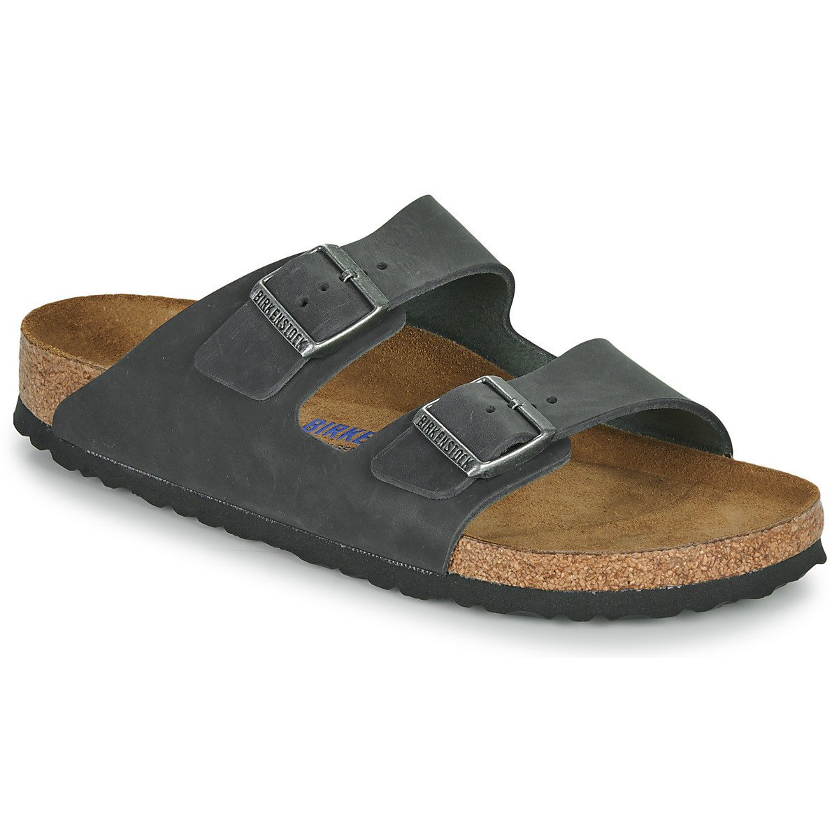 Birkenstock  ARIZONA SFB BLACK OILED CALZ S  Černá