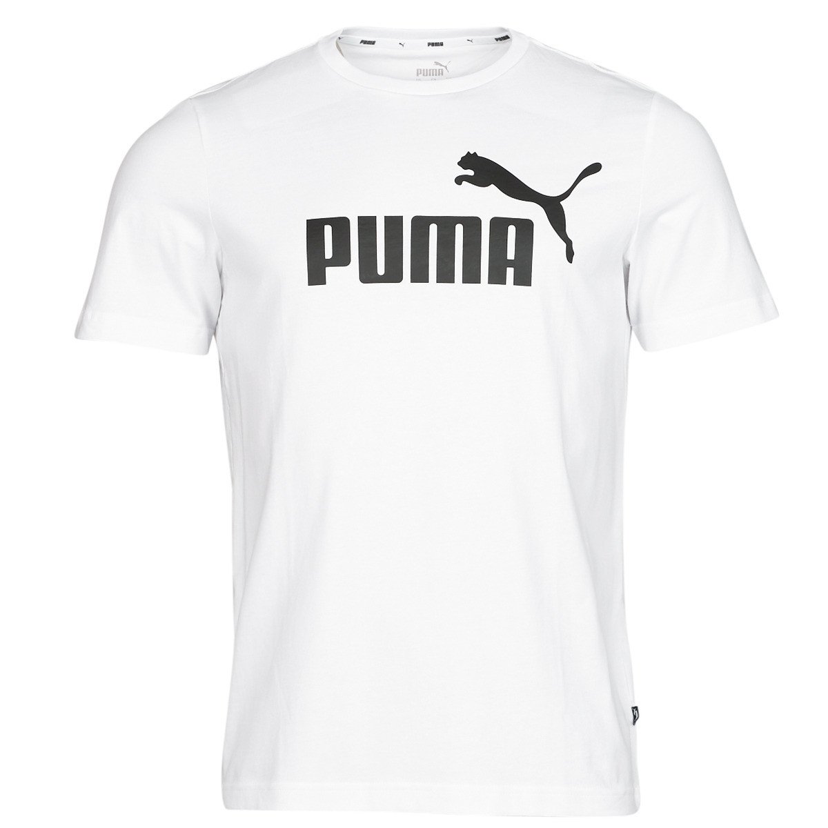 Puma  Ess Logo Tee  Bílá