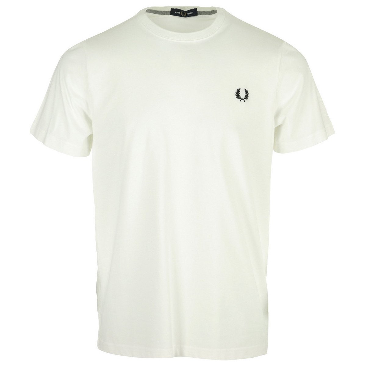 Fred Perry  Crew Neck T-Shirt  Bílá