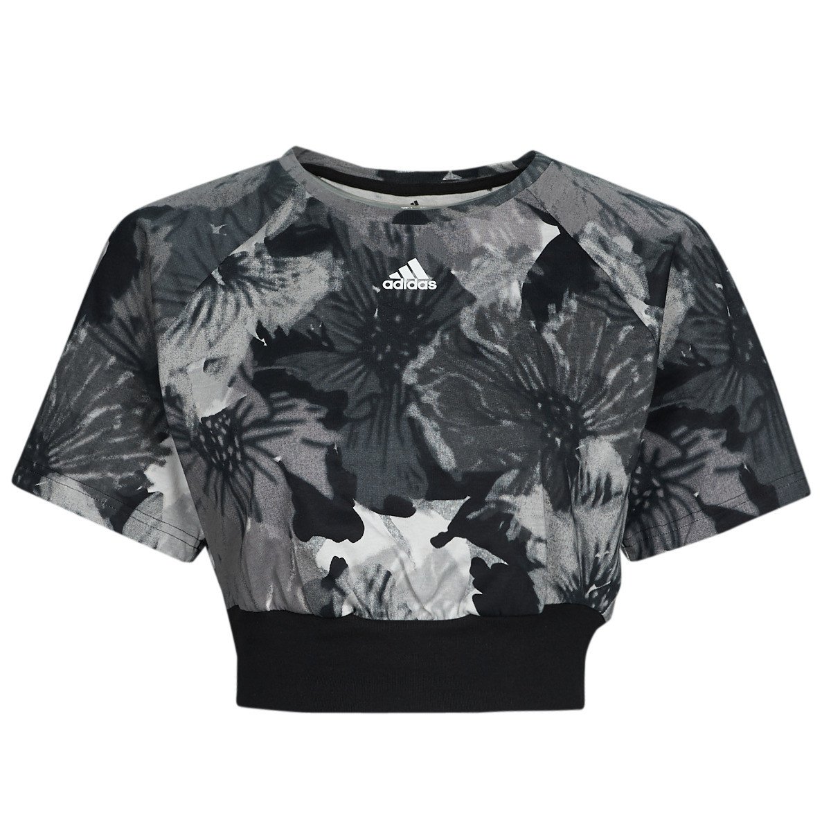 adidas  W AOP CRP TEE  Černá