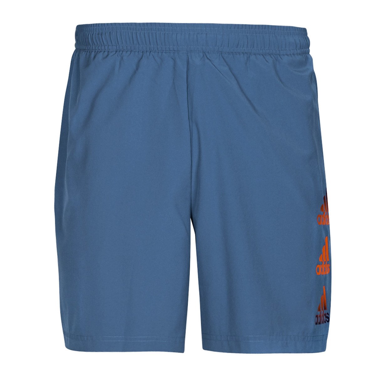 adidas  D2M LOGO SHORT  Modrá