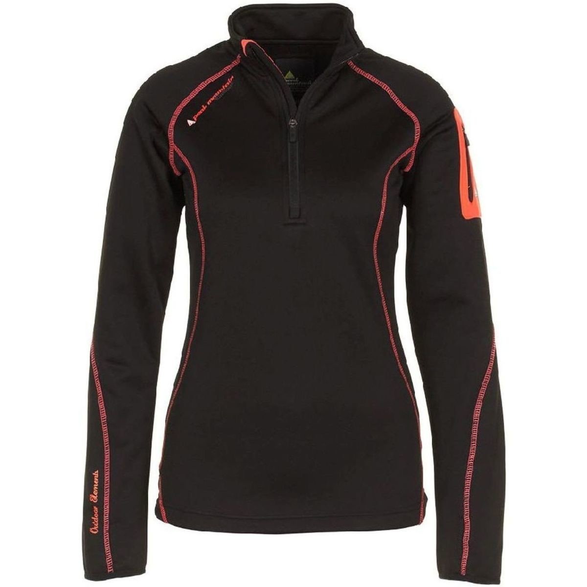 Peak Mountain  Sweat polarshell femme ACERUN  Černá