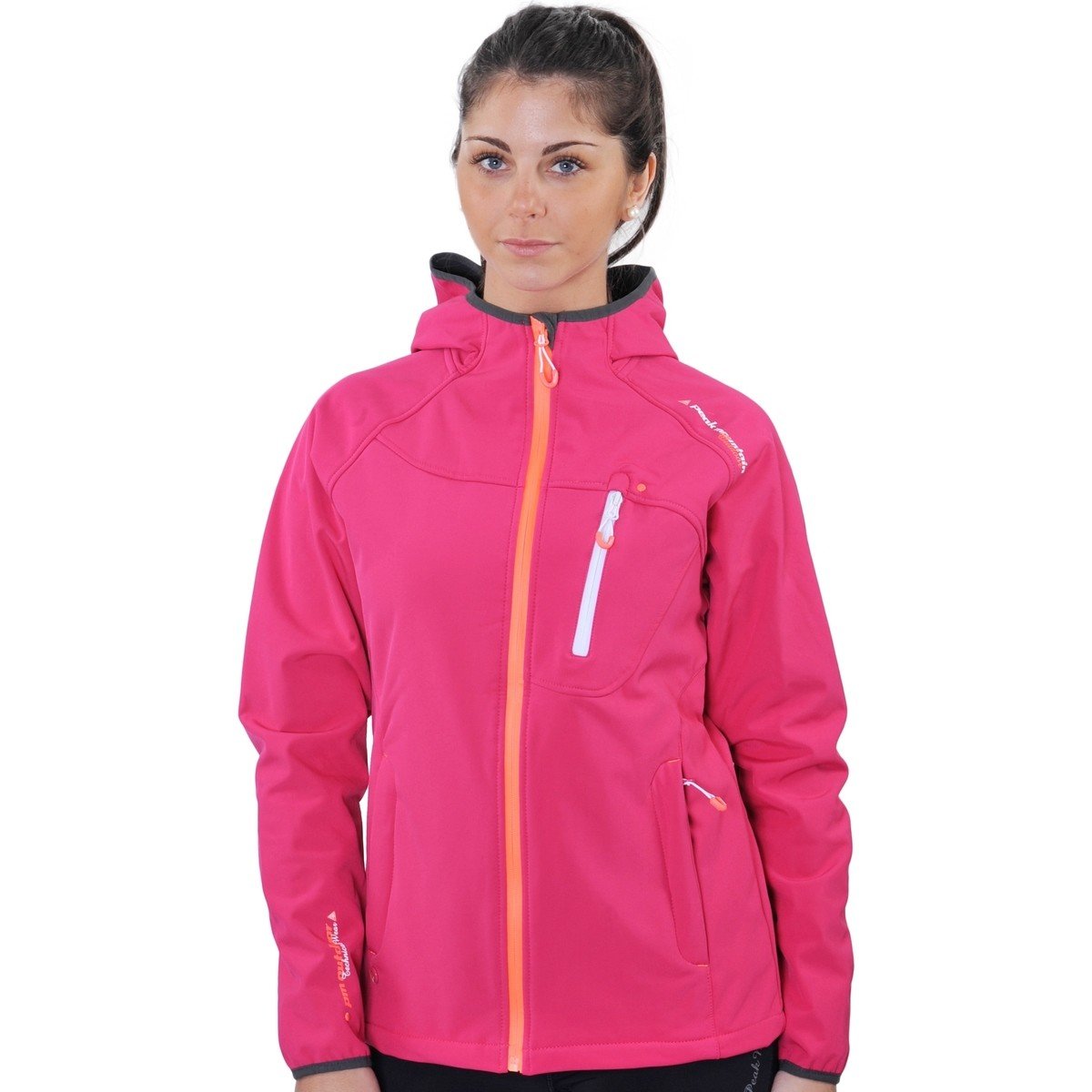 Peak Mountain  Blouson softshell femme ANSO  Růžová