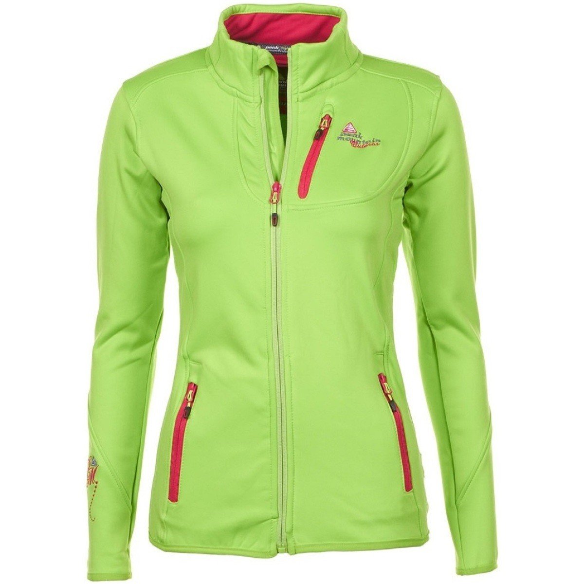 Peak Mountain  Blouson polarshell femme AYNUR  Zelená
