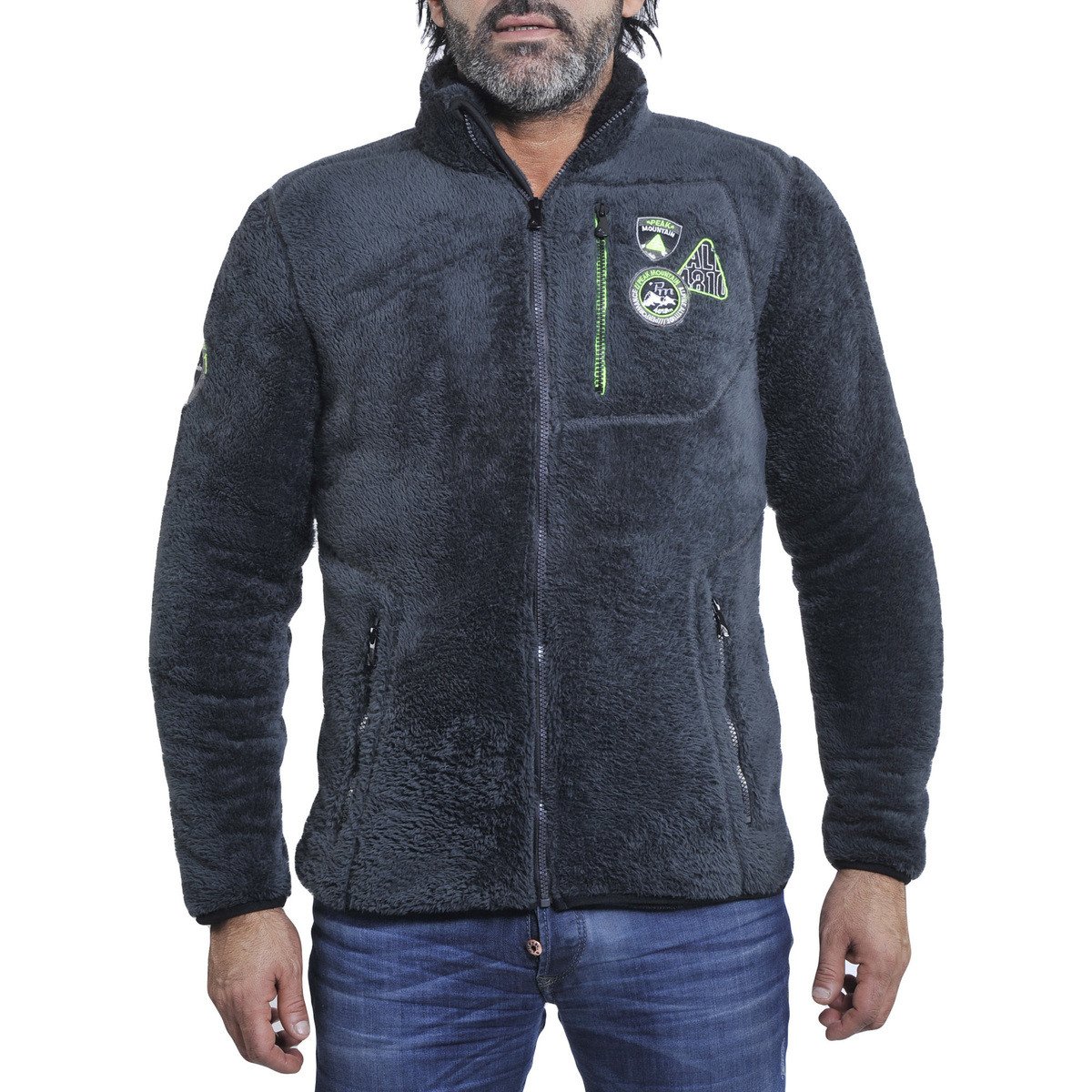 Peak Mountain  Blouson polaire homme CAVIAN  Šedá