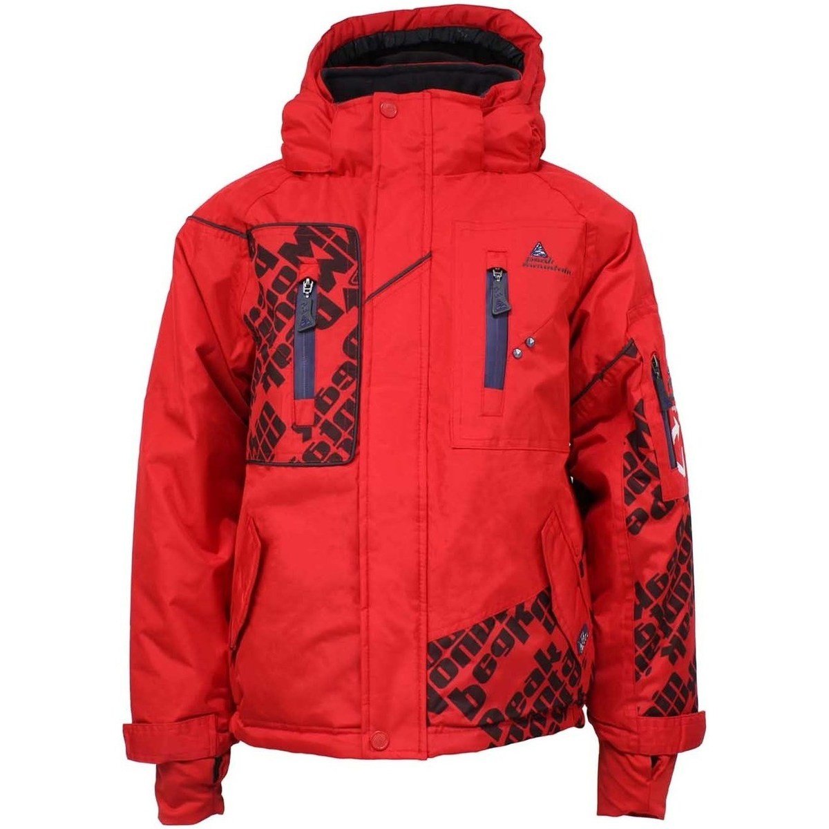 Peak Mountain  Ensemble de ski garçon ESLALOB  Červená