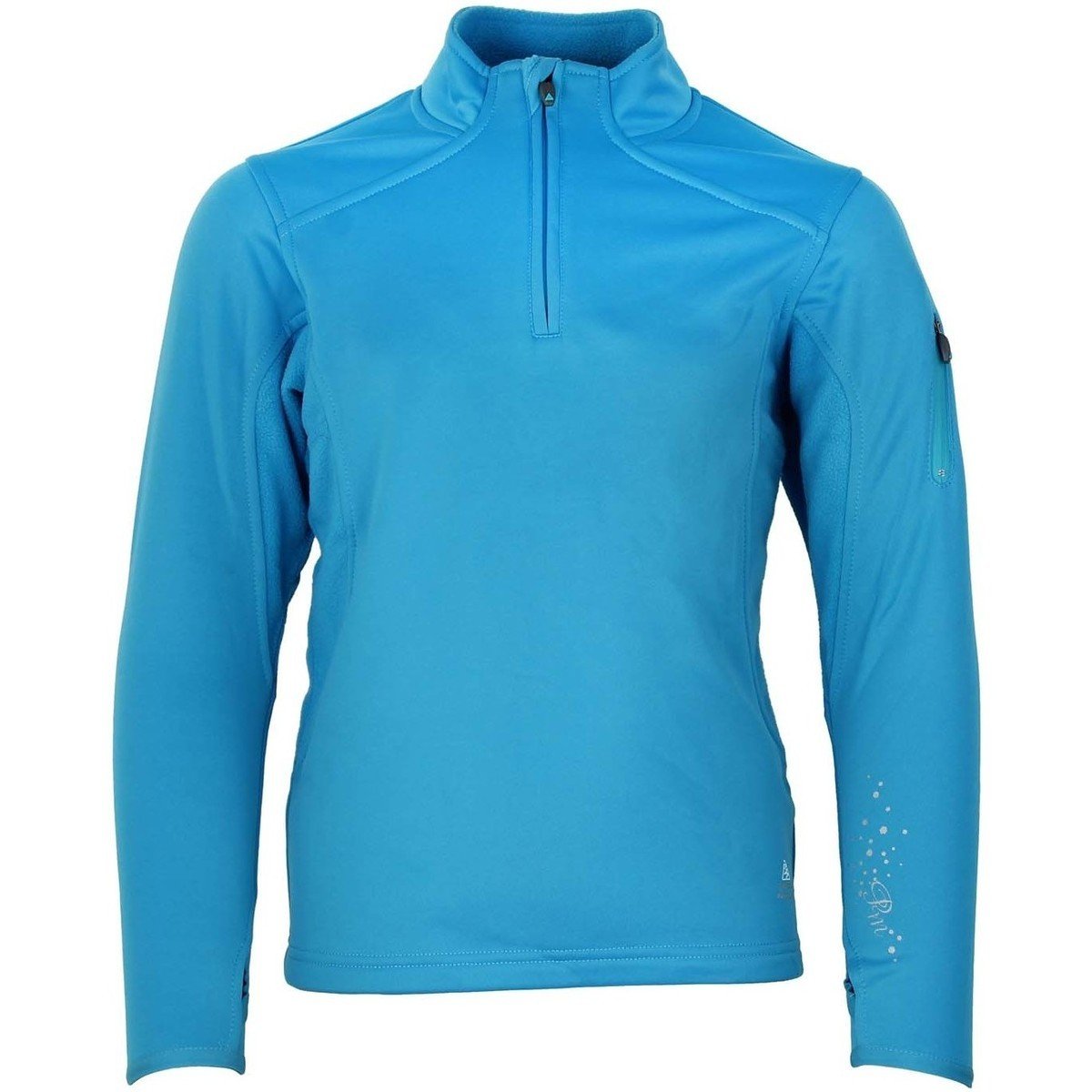 Peak Mountain  Sweat polarshell fille FANY  Modrá