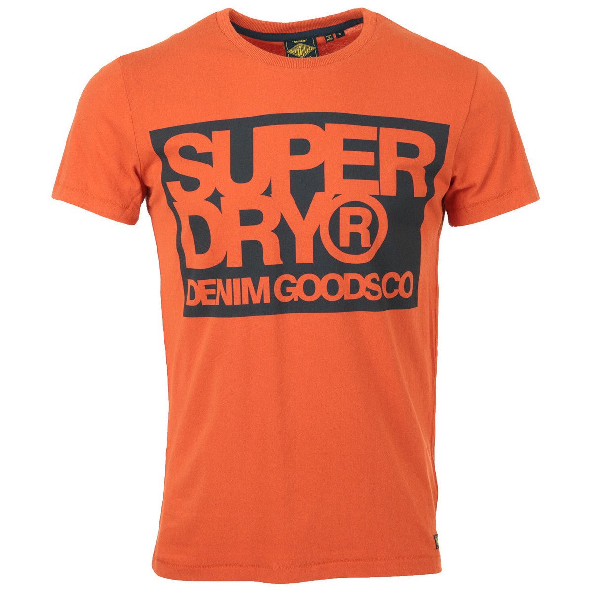 Superdry  Denim Goods Co Print Tee  Oranžová