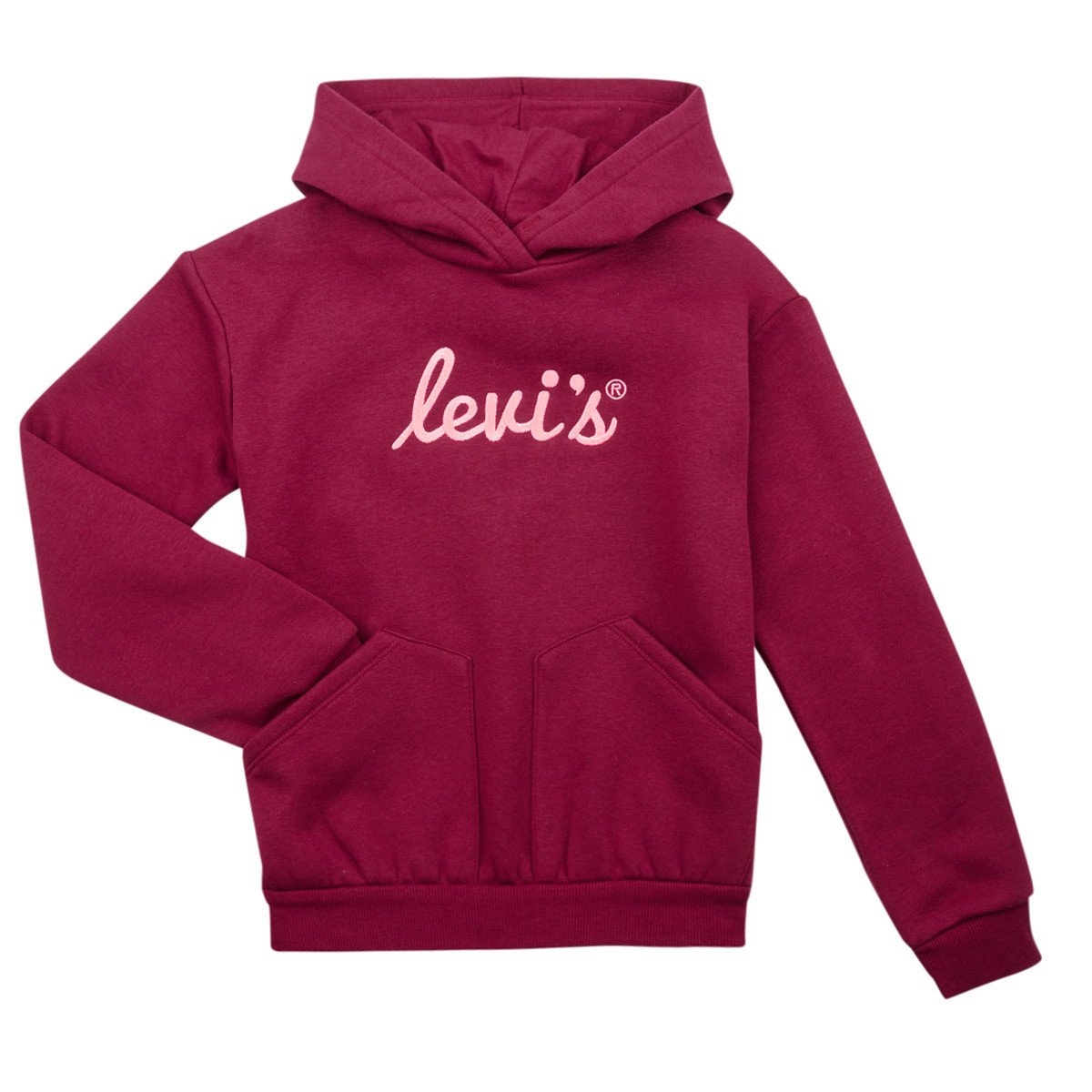 Levis  LVG POSTER LOGO HOODIE  Fialová