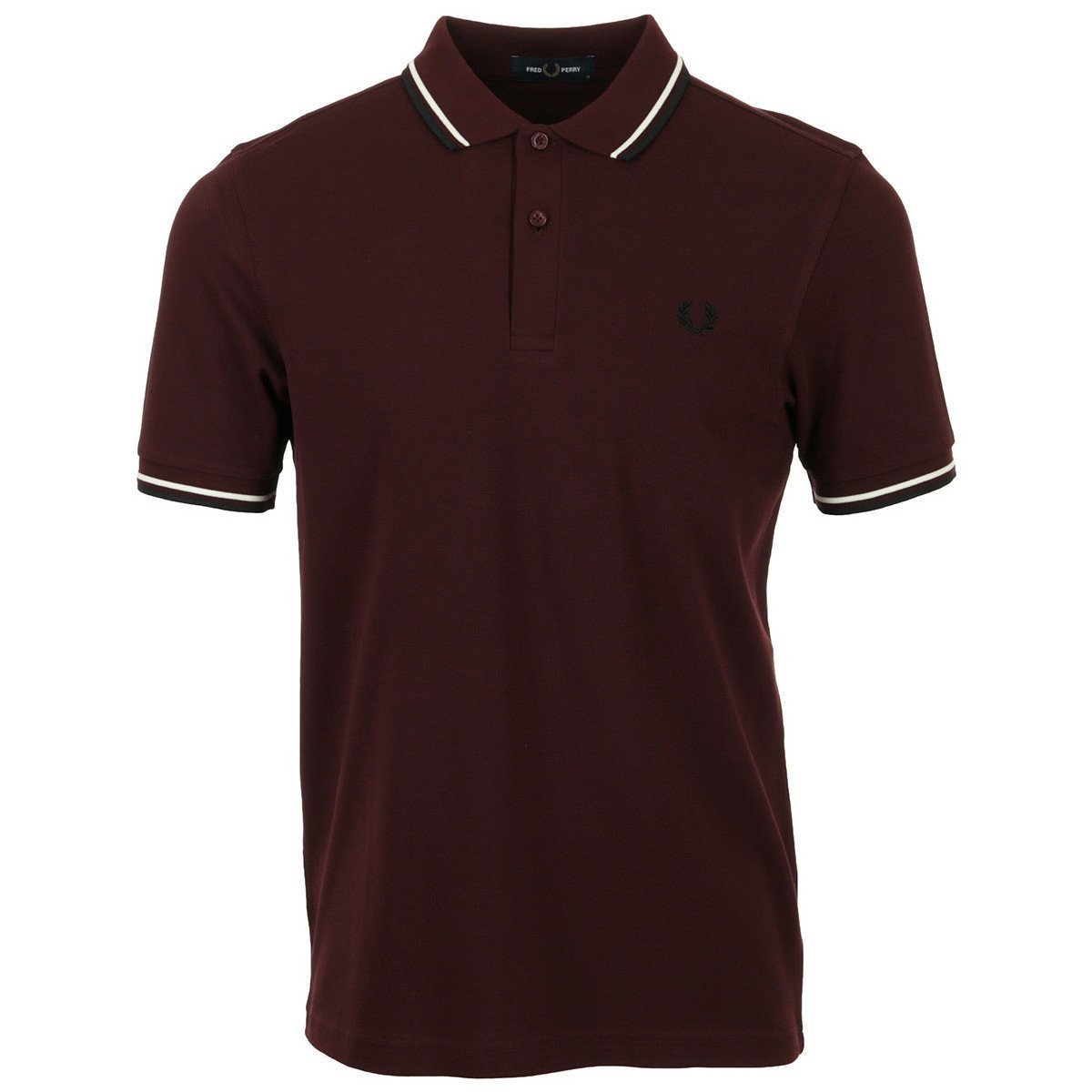 Fred Perry  Twin Tipped Shirt  Červená