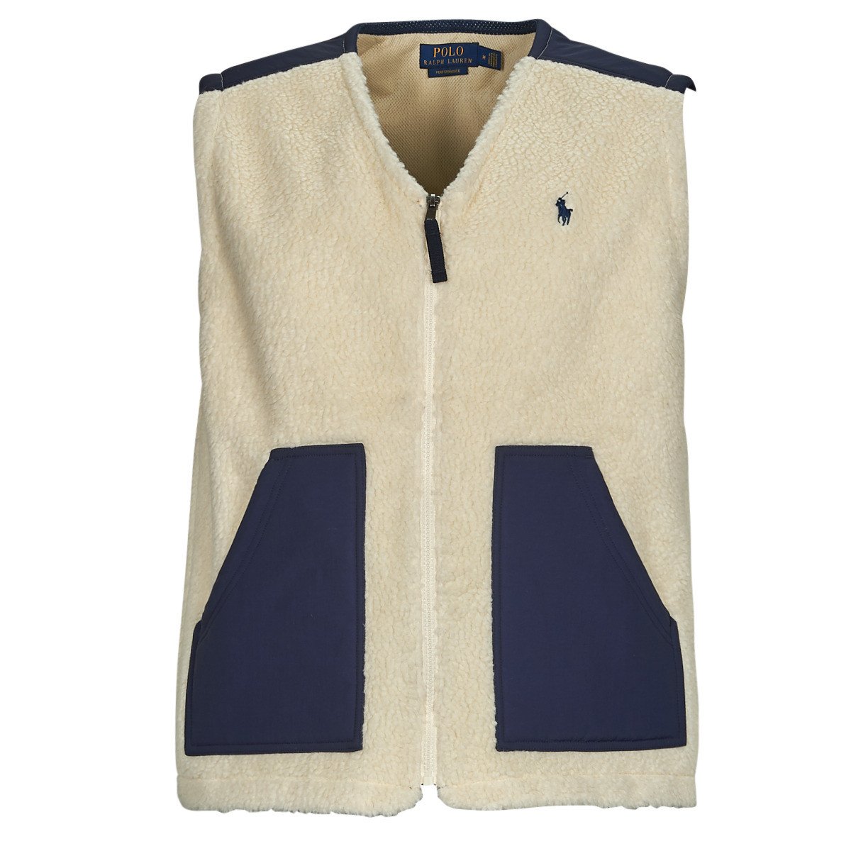 Polo Ralph Lauren  POLAIRE SHERPA ZIPPEE SANS MANCHE  ruznobarevne