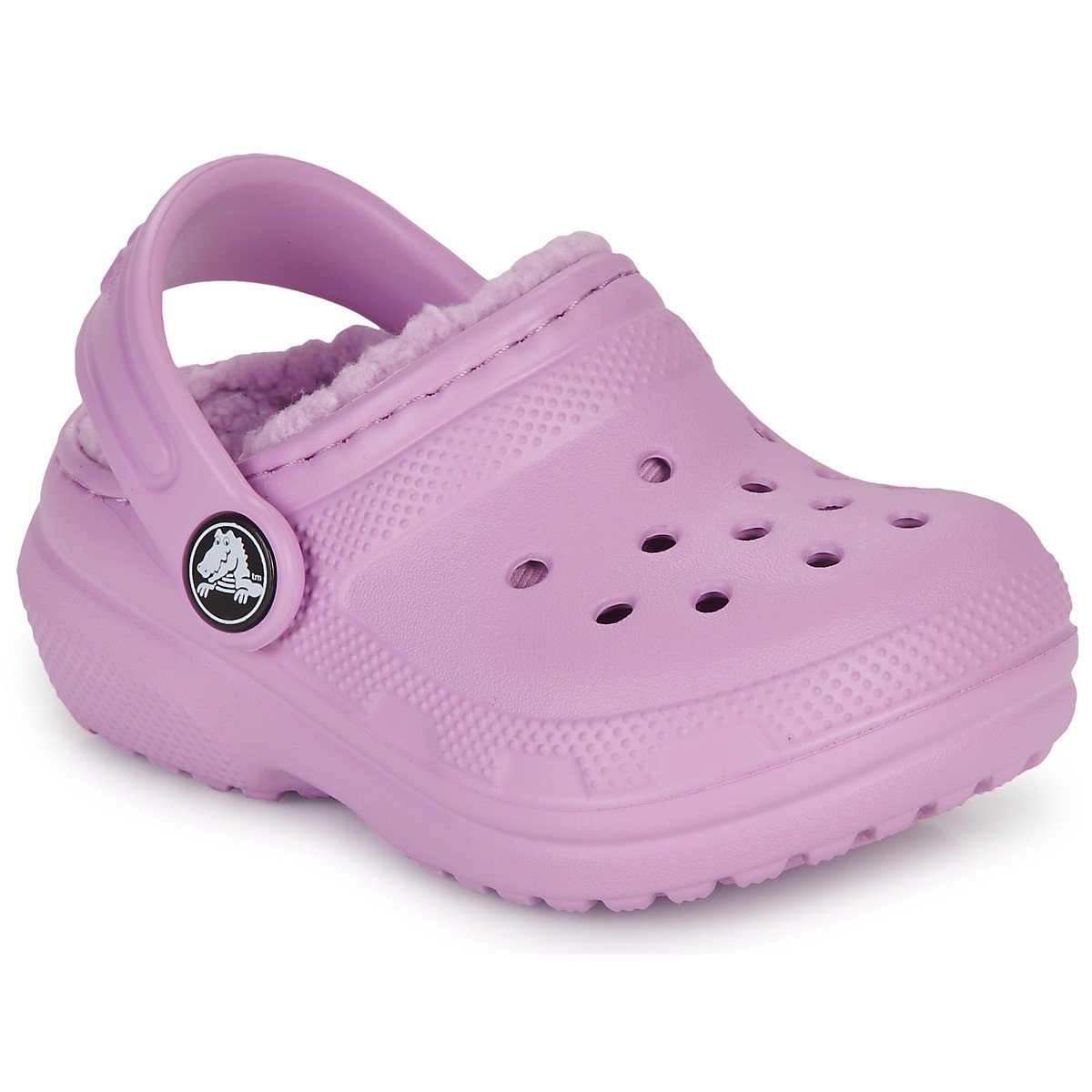 Crocs  Classic Lined Clog T  Fialová