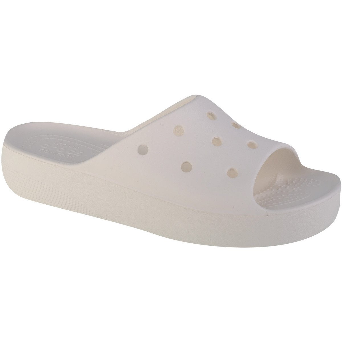 Crocs  Classic Platform Slide  Bílá