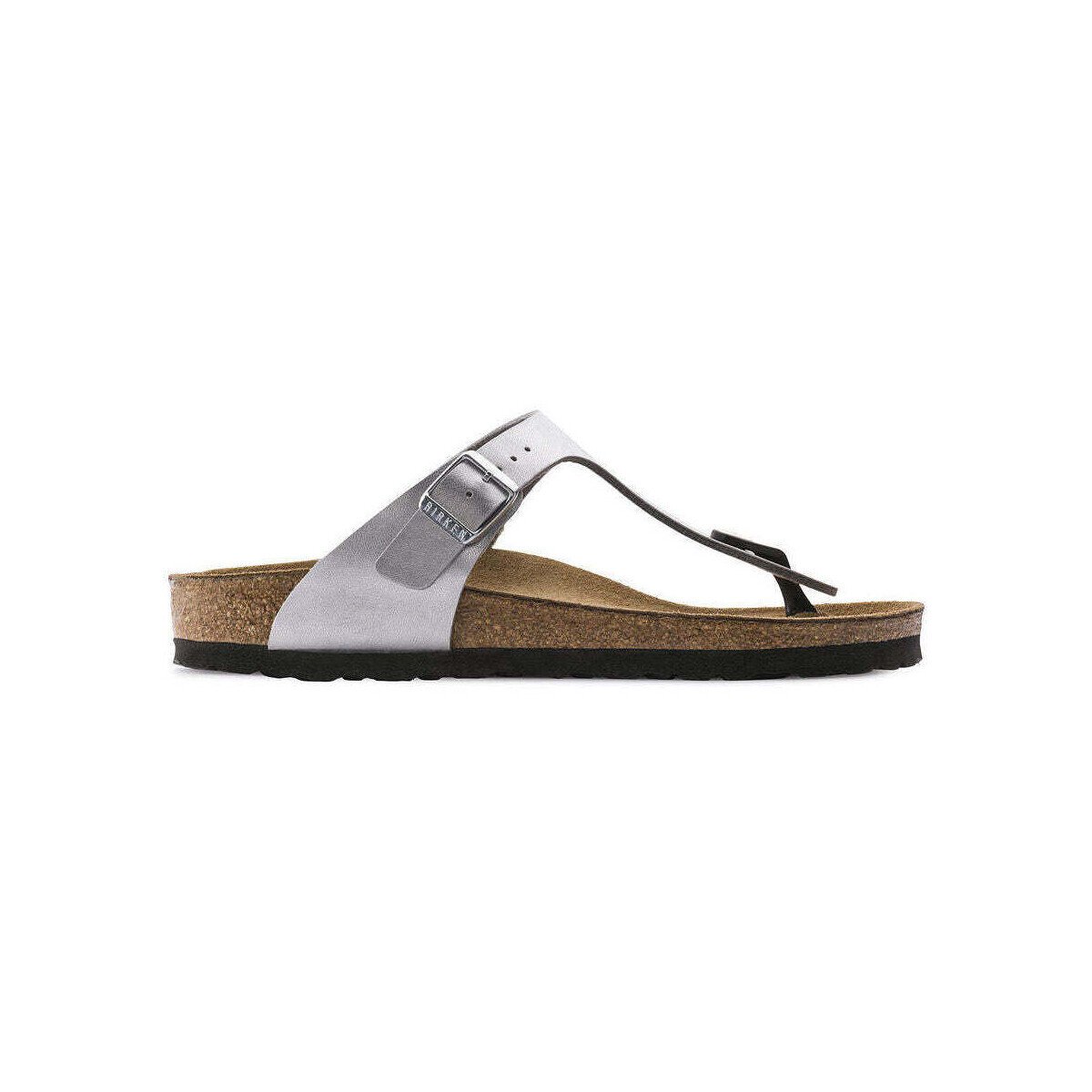 Birkenstock  Gizeh BS  Stříbrná