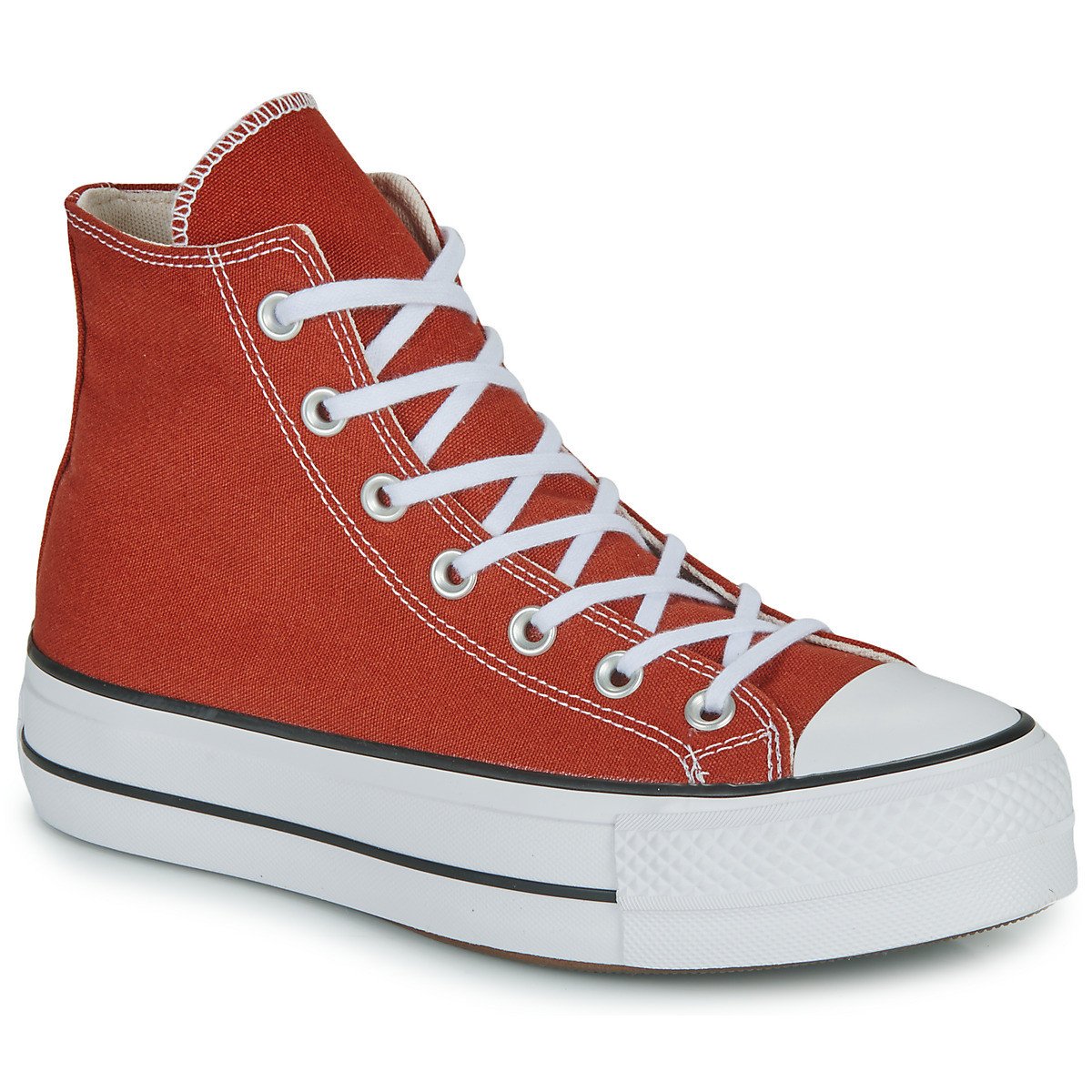 Converse  CHUCK TAYLOR ALL STAR LIFT PLATFORM SEASONAL COLOR  Červená