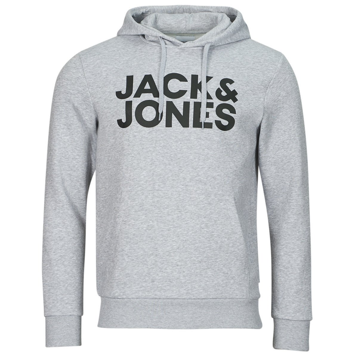 Jack & Jones  JJECORP LOGO SWEAT HOOD  Šedá